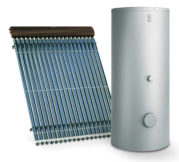 Солнечный коллектор Viessmann VITOSOL 200-T c бойлером на 300 л