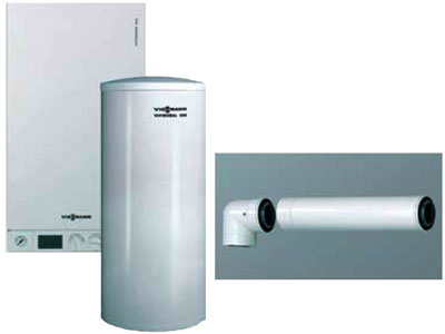 Газовый котел Viessmann VITODENS 200-W, 60 кВт, с бивалентным бойлером 300 л